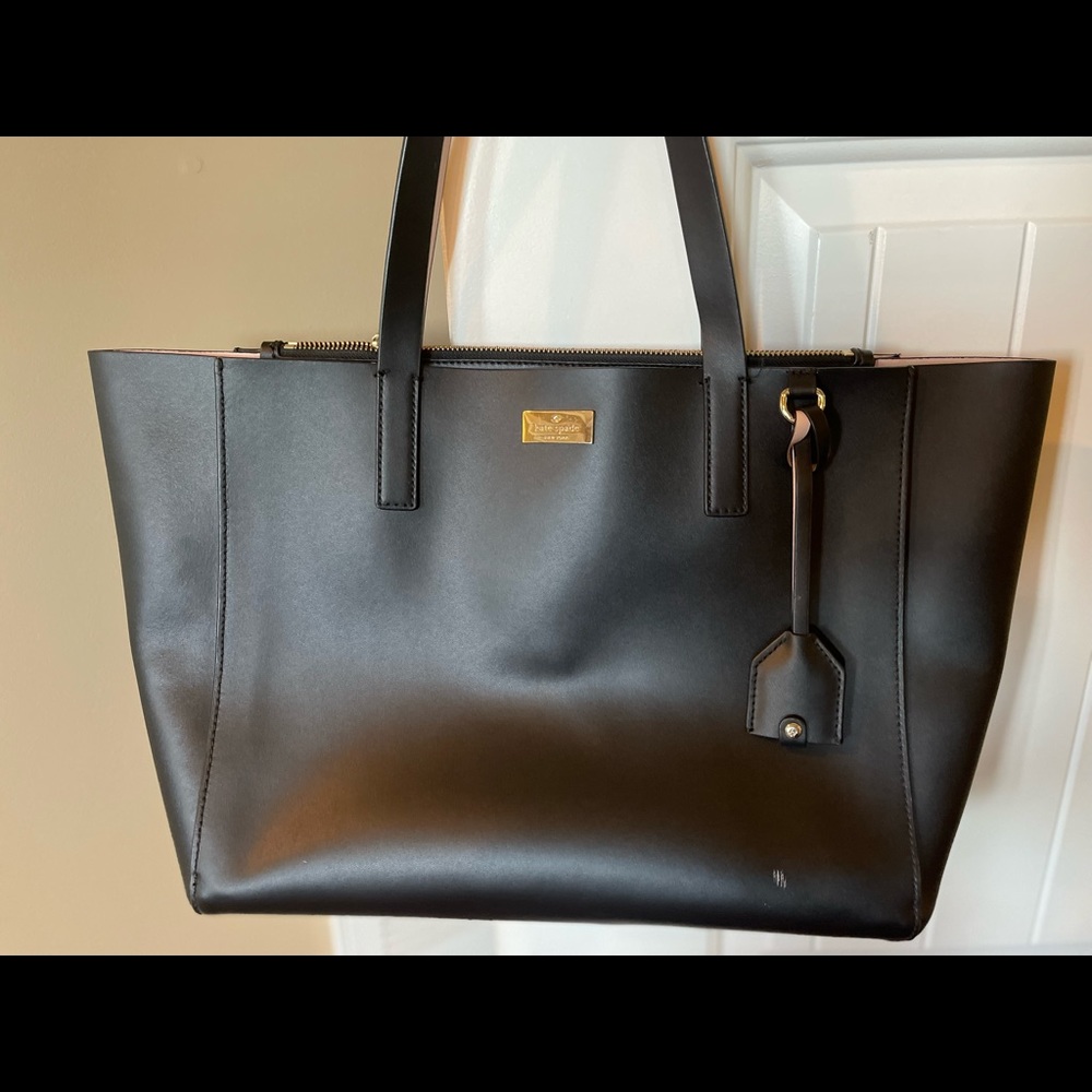 Kate spade black tote bag